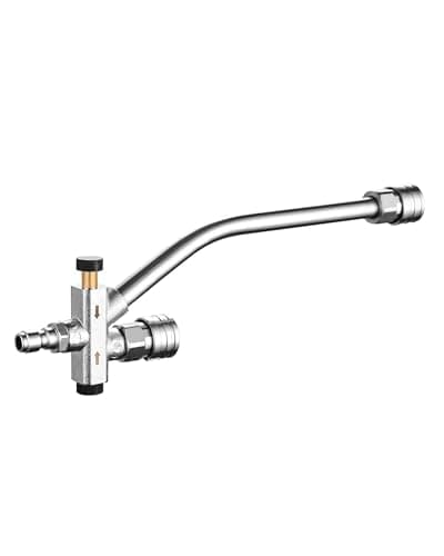 4000 PSI Foam Cannon with Dual Connector & 5 Nozzles, 1/4" Quick Connect
