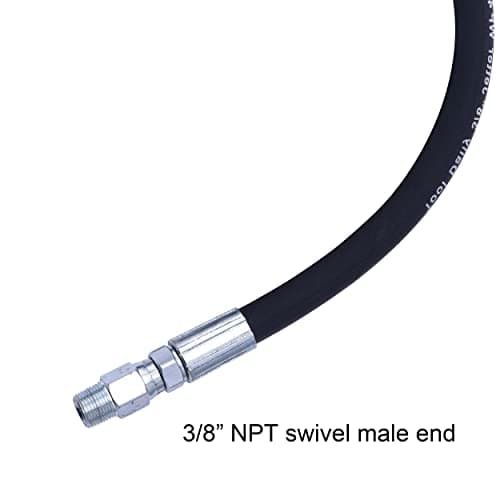 Pressure Washer Whip Hose with Swivel for Daily Use