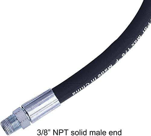 Tool Daily Pressure Washer 8 FT Whip Hose with Swivel Reel Connector