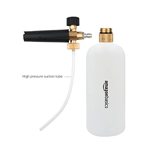 Amazon Basics Foam Cannon with Quick Connector for Pressure Washer - Professional Grade for Heavy Cleaning Tasks
| Amazon Basics Foam Cannon 1/4-Inch Quick Connector Pressure Washer Add-On - Economical Choice for Cost-Sensitive Homeowners
| Amazon B