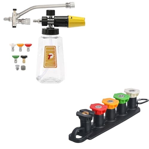 Tool Daily Pressure Washer Foam Cannon with Dual-Connector Accessory