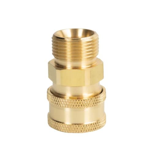 4-Pack 5000 PSI Pressure Washer Quick Connect Kit, M22 14mm to 3/8"