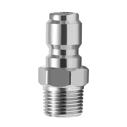 Pressure Washer Adapter Set for Daily Use, 3/8'' Male Thread Fitting, 5000 PSI