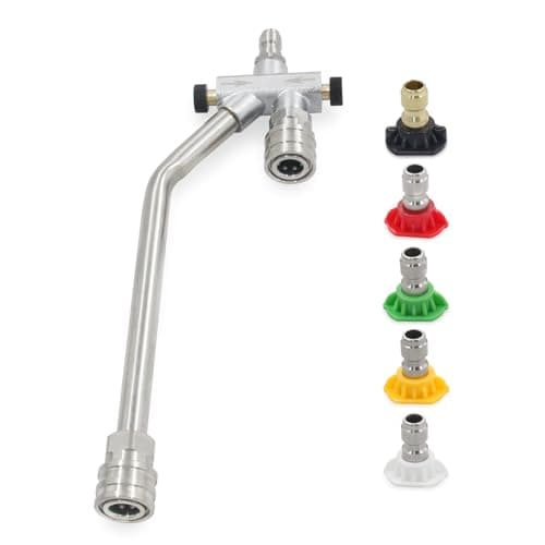 Tool Daily Foam Cannon Accessory with 5 Pressure Washer Nozzles and Quick Connect