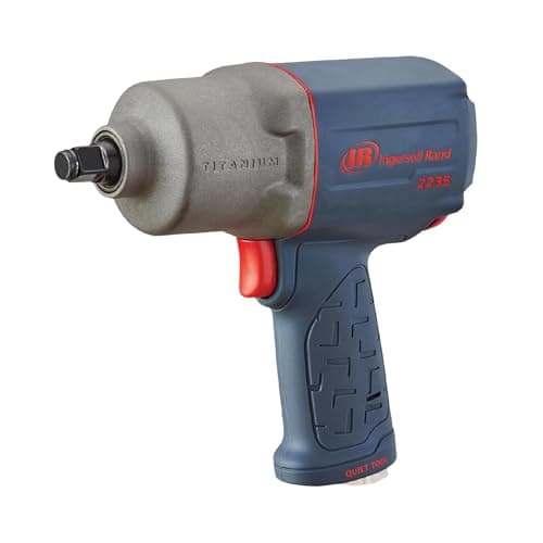 Ingersoll Rand 2235TiMAX-R 1/2" Drive Air Impact Wrench, Red, 4.6 lb, 1,350 ft-lbs Torque