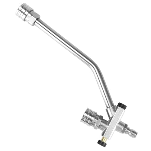 QWORK Foam Cannon Accessory for Pressure Washer - 5 Nozzles, Quick Connect, Dual Function