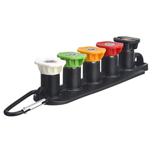 Pressure Washer Spray Nozzle Tips with Nozzle Holder, 1/4 Inch Quick Connect