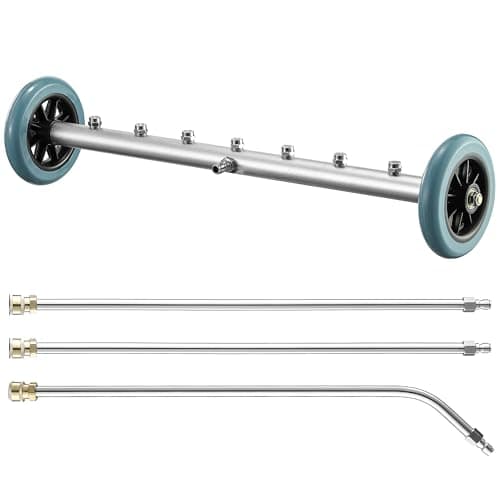 RIDGE_wasHER 24 Inch Undercarriage Pressure Washer, 4000 PSI, 3 Extension Wands
