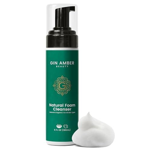 Gin Amber Beauty Natural Foaming Face Wash for All Skin Types - Gentle Cleanser for Daily Use - (6 Fl oz - 180 ml)
Gin Amber Beauty Natural Foaming Face Wash – Face Cleanser with Skin Care Benefits for Men & Women - (6 Fl oz - 180 ml)
Gin Amber Beaut