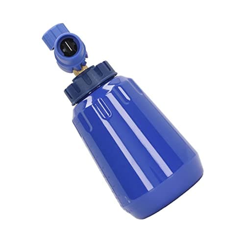 1L 4000psi Tool Daily Foam Cannon with 1/4in NPT Quick Connect Pressure Washer Foam Generator (Blue) - Heavy Duty Cleaning, Professional Grade, Homeowners and Contractors