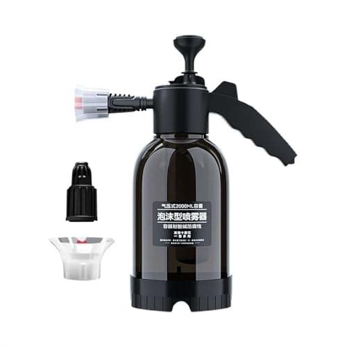 2 L White Foam Sprayer for Car Wash and Home Cleaning