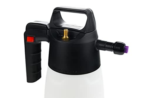 Goizper Group iK Sprayers Foam Pro 2+ Pump Spray Foamer for Professional Car Wash & Detailing - Dry/Wet Foam, Pressure Release Safety Valve, 1.25 Liters PVC Hoses