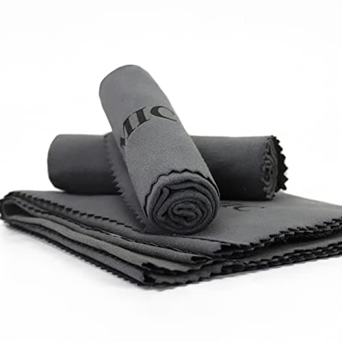 PINGMIC 12"×12" Lint-Free Gray Silicon Gun Cleaning Cloth