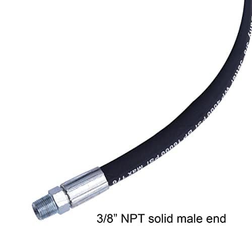 Pressure Washer Whip Hose with Swivel for Daily Use