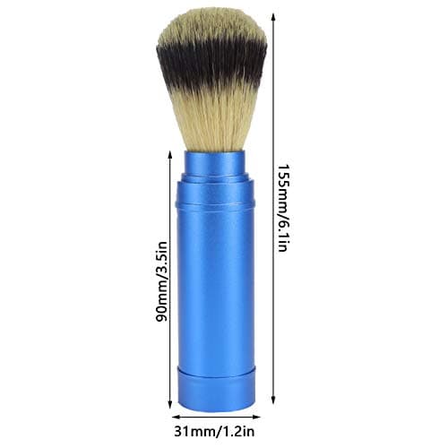 Walfront Portable Travel Foaming Shaving Brush for Men