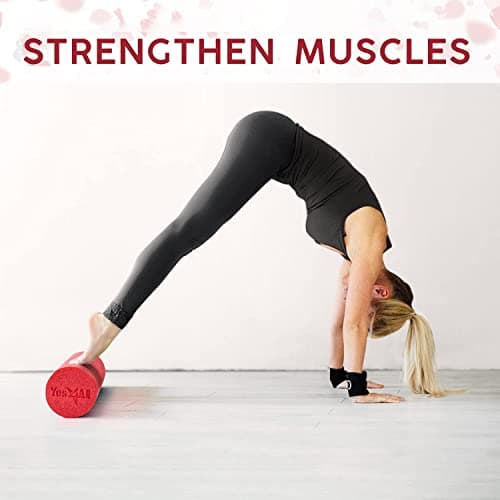 Soft-Density Half/Round PE Foam Rollers for Muscle Massage, Yoga & Physical Therapy