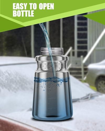 All-Copper Car Wash Foam Cannon, 1L, M22 & 1/4" Quick Connect, Compatible 4200PSI Pressure Washers