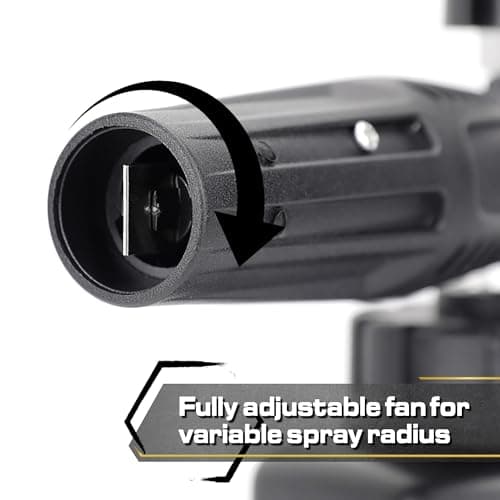 Blackline Foam Cannon for Pressure Washers, Durable Safe Car & Truck Wash, Thick Foam Sprayer, 1L Bottle & Quick Connect