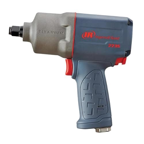 Ingersoll Rand 2235TiMAX-R 1/2" Drive Air Impact Wrench, Red, 4.6 lb, 1,350 ft-lbs Torque