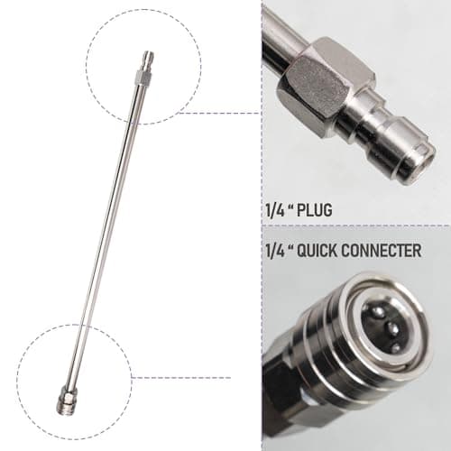 Hourleey 2-Pack 17 Inch Pressure Washer Wand, Stainless Steel for Power Wash