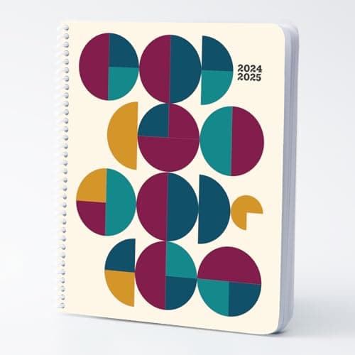 College Planner 2024-2025 for Students (Cream, Pink & Sea Foam)