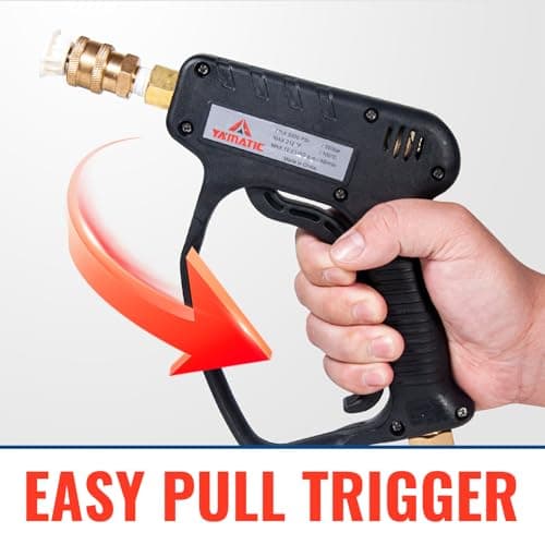 YAMATIC 5000 PSI Pressure Washer Stubby Handle Gun with Quick Connect
