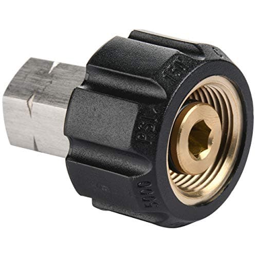 Tool Daily Pressure Washer Adapter - M22 to 1/4" NPT 5000 PSI