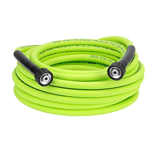 ZillaGreen Flexzilla Pressure Washer Hose, 50 ft., M22 Fittings - HFZPW3450M-E