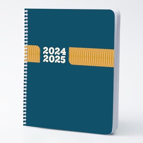 College Planner 2024-2025 for Students (Cream, Pink & Sea Foam)
