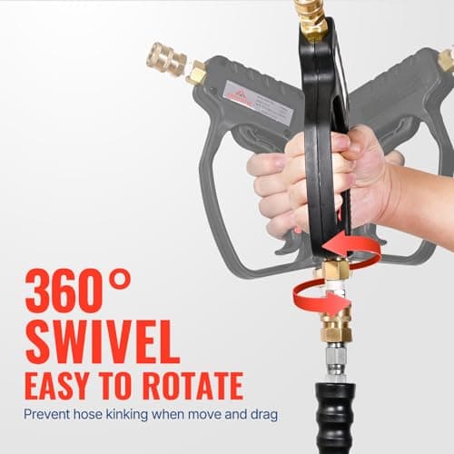 YAMATIC 5000 PSI Pressure Washer Stubby Handle Gun with Quick Connect