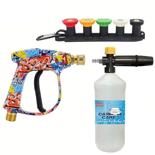 Greenworks Compatible High Pressure Washer Gun 3000 PSI, M22-14 Quick Connect