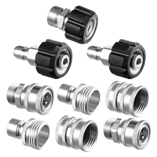 Twinkle Star M22 14mm Quick Connect Pressure Washer Adapter Set