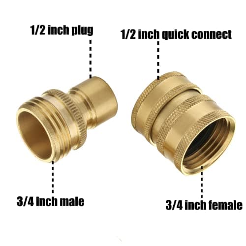 M MINGLE Ultimate Pressure Washer Adapter Set, 8-Pack