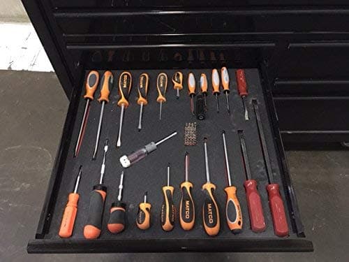 5S Lean Tool Box Organizer 1/2 INCH Thick, Blue (10.75"x18.125")