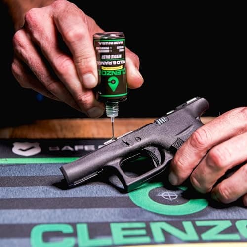 Clenzoil Field & Range Gun Cleaner & Lubricant 1oz Bottle + Precision Needle Oiler