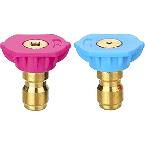 Pressure Washer Quick-Connect Nozzle Kit, 4000PSI, 2-Pack