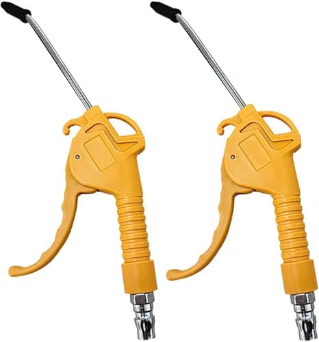 High Volume Power Pneumatic Dust Removing Gun with Joint (Deep Yellow, 2 Pack)