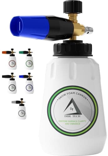 Professional Car Foam Blaster, Heavy Duty 1L Green, Wide Neck & Adjustable Spray