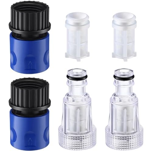 Blue Quick Connect 3/4" Pressure Washer Hose Adapter for PW909103K
