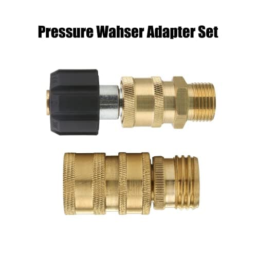 M MINGLE Ultimate Pressure Washer Adapter Set, 8-Pack