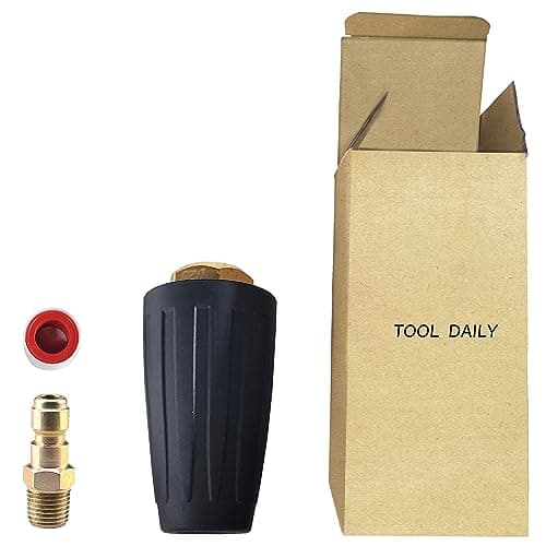 Quick Connect Turbo Nozzle for Cold Water Pressure Washers, 2500 PSI