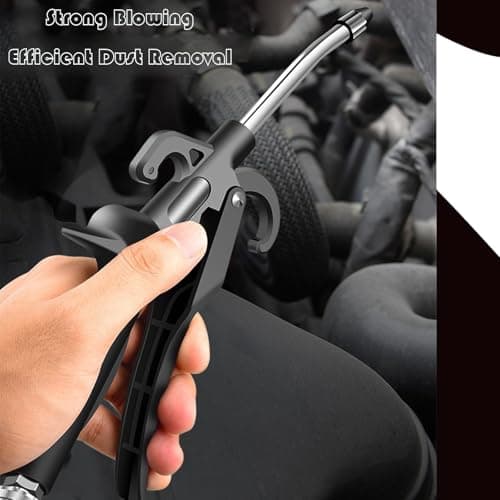 Black Air Blower Gun 2-Pack High Volume Pneumatic Dust Removal Tool