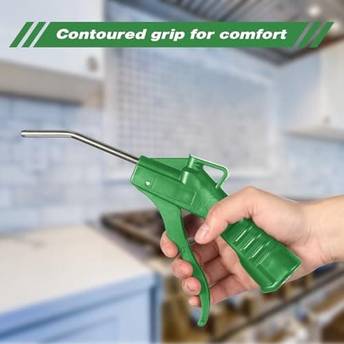 Honoson 8-Piece Power Air Nozzle Blower Gun Kit for Mechanics (Green)