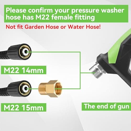 High-Pressure Tool Daily Sewer Jetter Kit 3600 PSI, 50 FT Hose, Rotating Nozzle, Drain Cleaner