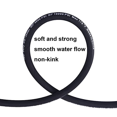 Pressure Washer Whip Hose with Swivel for Daily Use