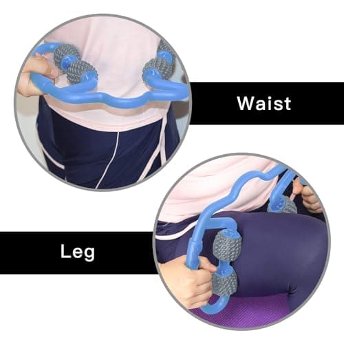 Muscle Roller for Calves, Legs, Arms, Tennis Elbow - Foam Roller Deep Massage Tool