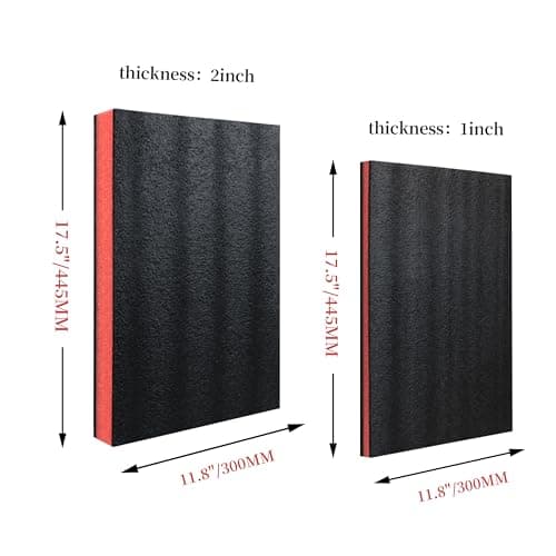 Tool Box Foam 4 Pcs Storage Sheets for Toolbox Polyethylene Shadow Inserts
| Polyethylene Tool Box Foam Inserts Shadow 4 Pcs 18x12x2 Inch & 18x12x1 Inch
| Shadow Foam Inserts for Toolboxes 4 Pcs Polyethylene Storage Sheets
