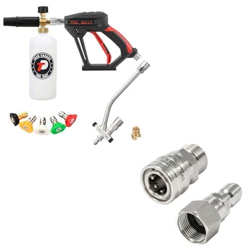 Daily Short Pressure Washer Gun with Foam Cannon Set