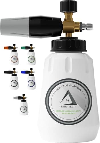 Professional Car Foam Blaster, Heavy Duty 1L Green, Wide Neck & Adjustable Spray