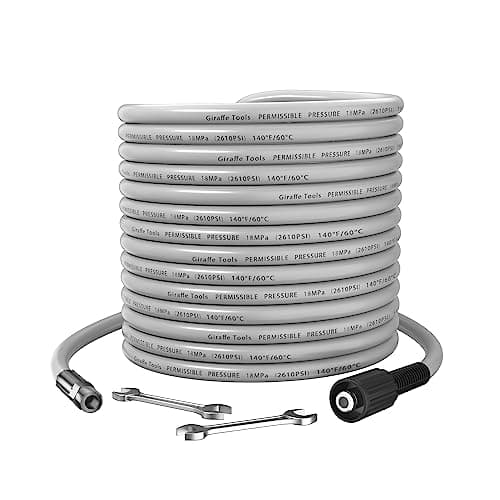 Giraffe Tools 100FT Pressure Washer Hose for Grandfalls Plus+ or Pro
